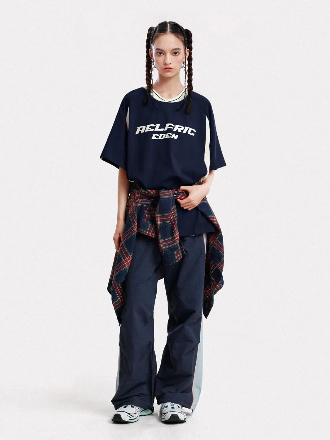 Aelfric Eden Graphic Tees Y2k Mens Oversized T Shirt Racing Streetwear Shirts Unisex Casual Summer Tops