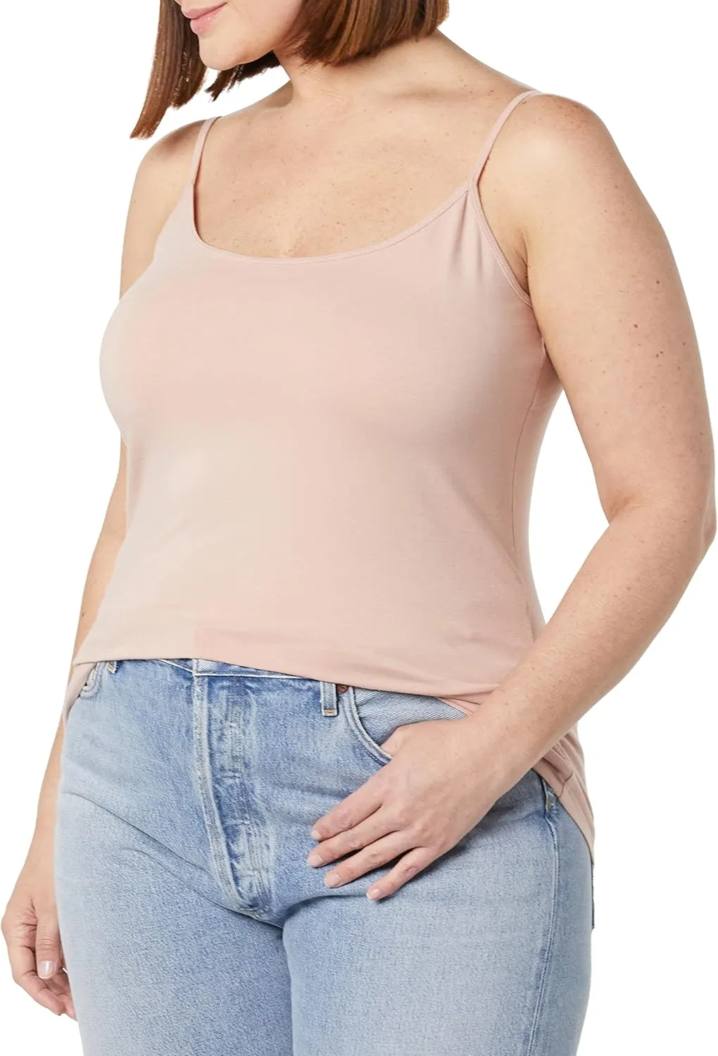 Amazon Essentials Women's Slim-Fit Camisole, Pack of 4