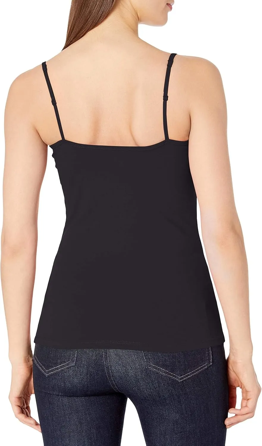 Amazon Essentials Women's Slim-Fit Camisole, Pack of 4