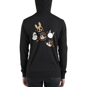 Animal Spoop Light Full-Zip Hoodie - TayderTot