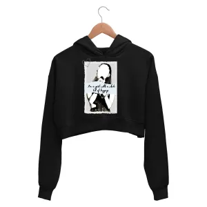 Ariana Grande Crop Hoodie - Ghostin'