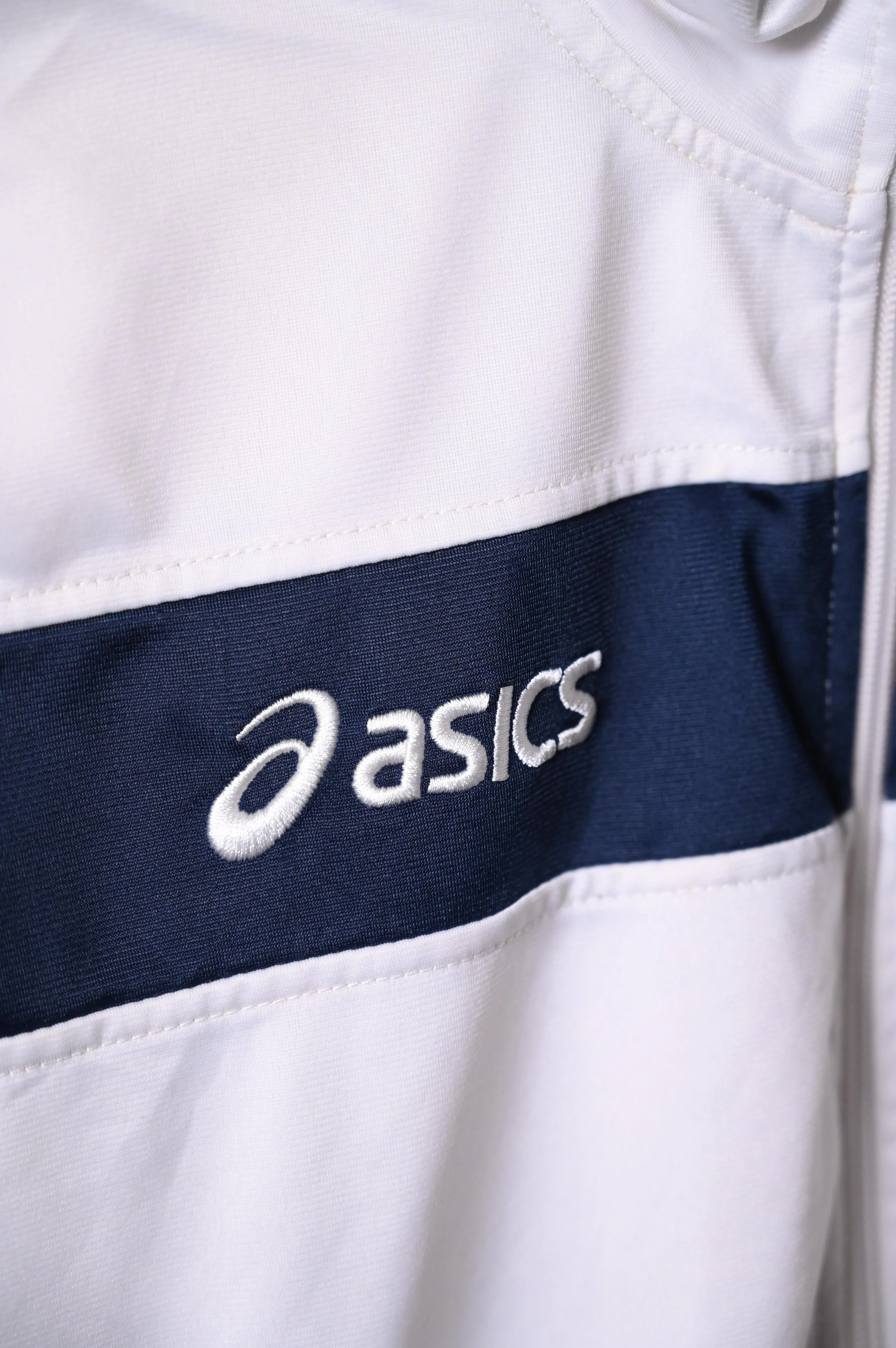 Asics White Medium Jacket