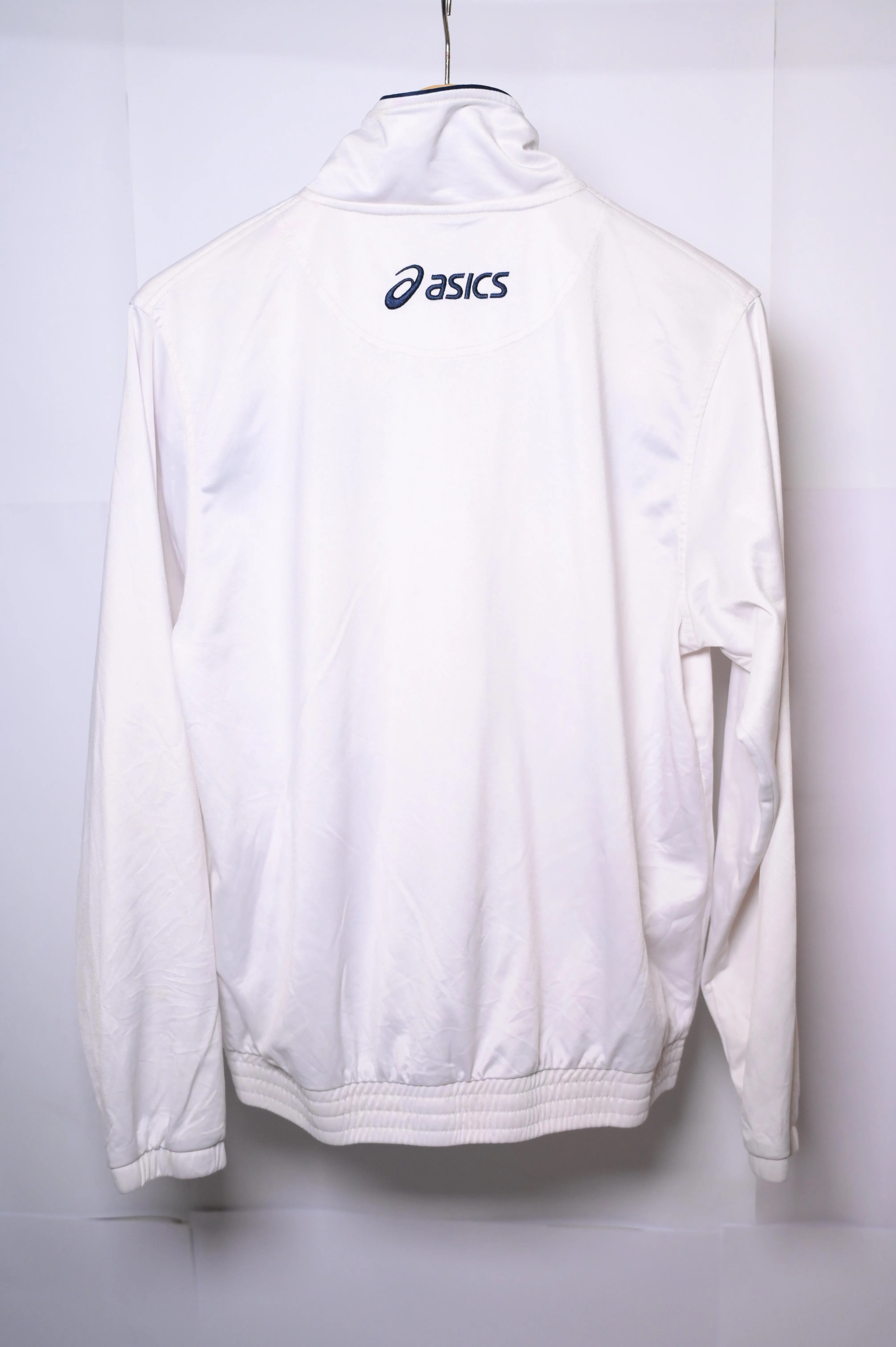 Asics White Medium Jacket