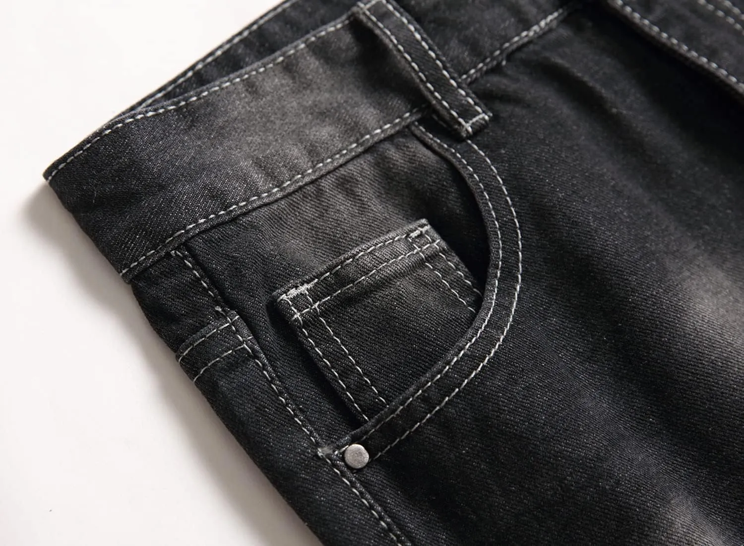 Boy's Ripped Distressed Skinny Fit Fashion Slim Washed Kids Denim Jeans Pants
