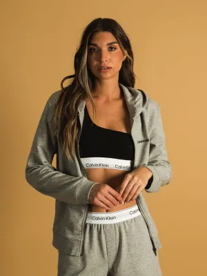 CALVIN KLEIN MODERN COTTON FULL ZIP HOODIE - CLEARANCE