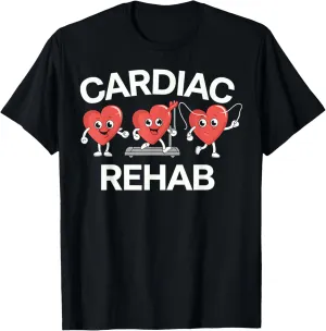 Cardiac Rehab Exercise Recovery Workout Get Well Soon Gift T-Shirt Black Unisex-Youth T-Shirt