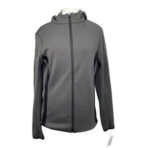 Cavalleria Toscana Piquet Hooded Softshell with Jersey Inserts  in Grey - Women's Medium