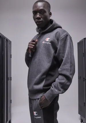 Champion Mens Sporty Panel Hoodie <br> AW8XN B5H