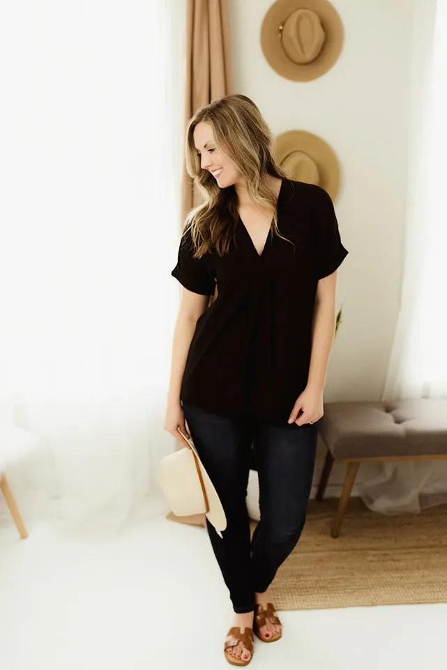 Crossover V Blouse