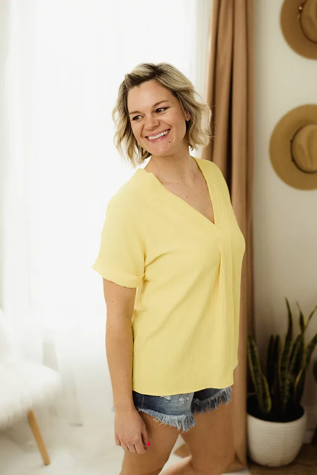 Crossover V Blouse