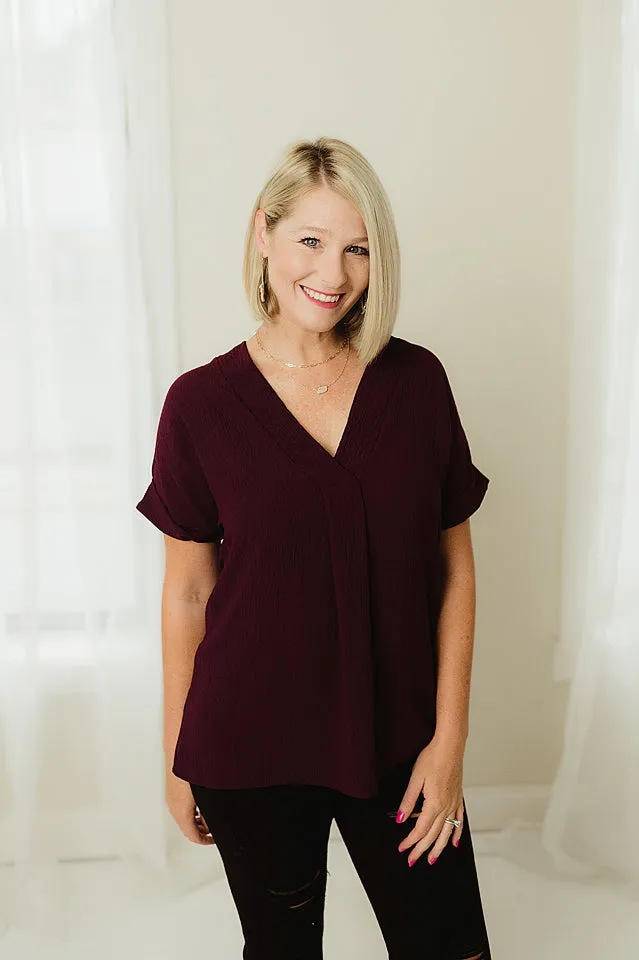 Crossover V Blouse