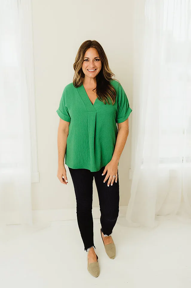 Crossover V Blouse