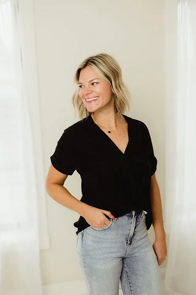 Crossover V Blouse