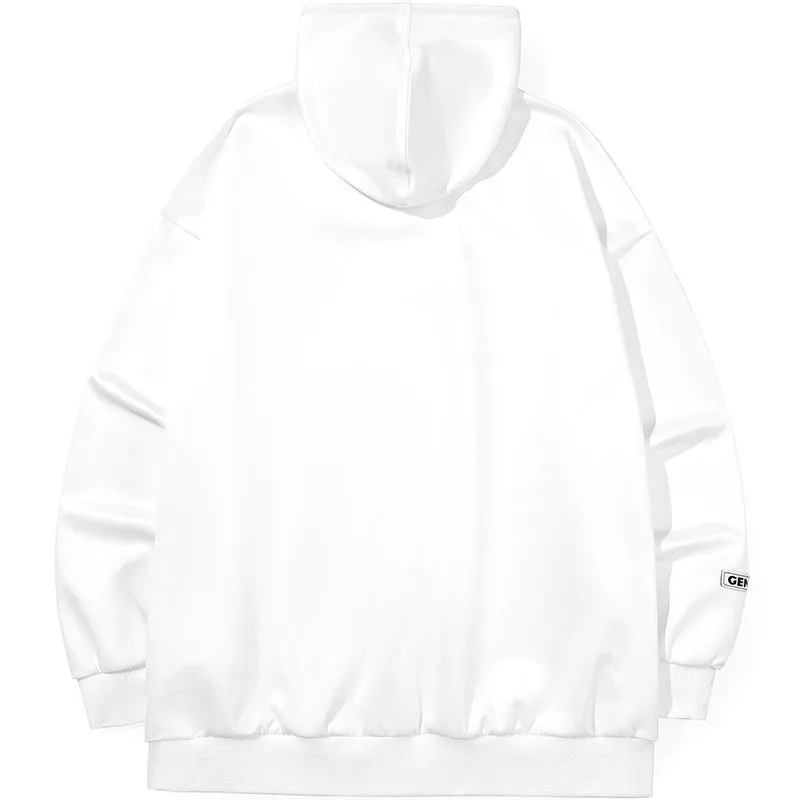 Cutie Puppy Graphic Space Cotton Hoodies