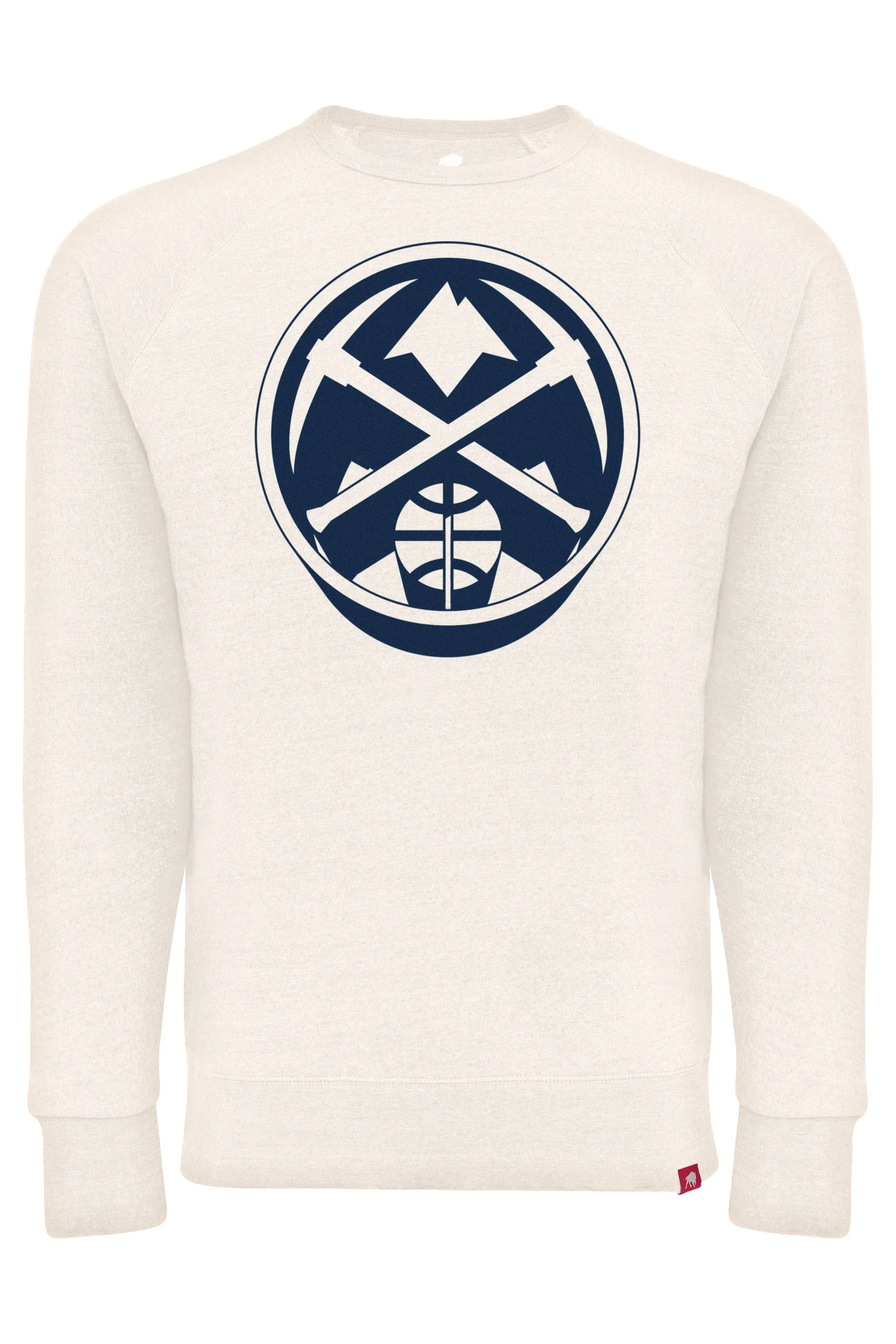 Denver Nuggets Retro Sportiqe Harmon Crewneck