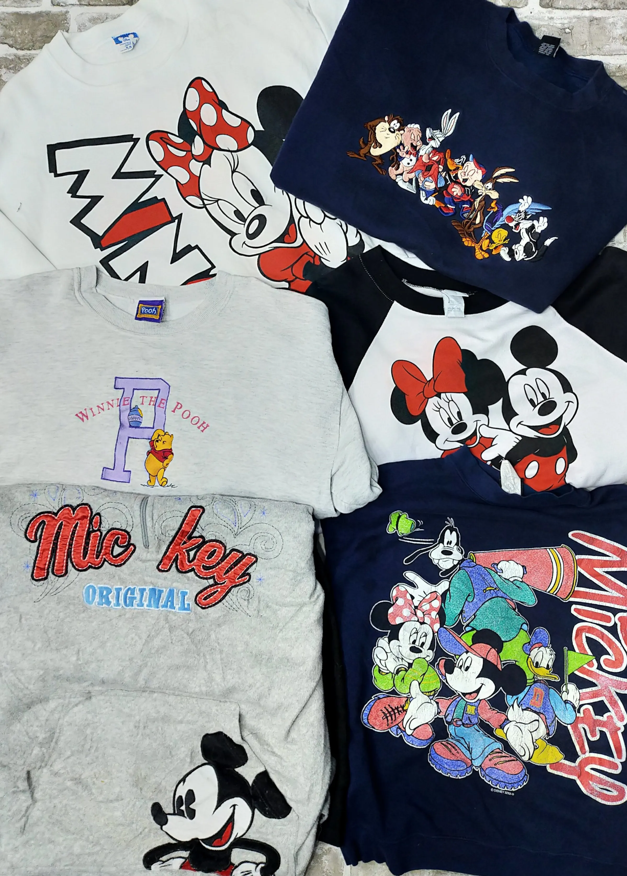 Disney Mickey Cartoon Sweatshirts Grade A