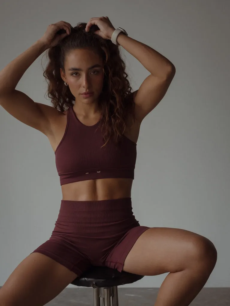 ELEMENTAL SEAMLESS TOP  - SYRAH