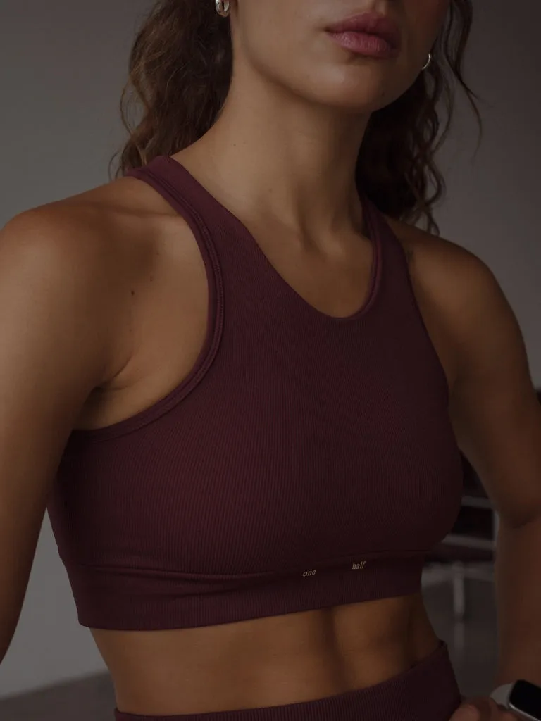 ELEMENTAL SEAMLESS TOP  - SYRAH