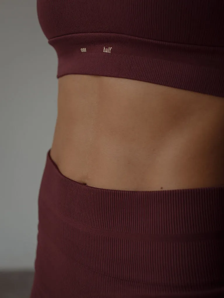 ELEMENTAL SEAMLESS TOP  - SYRAH