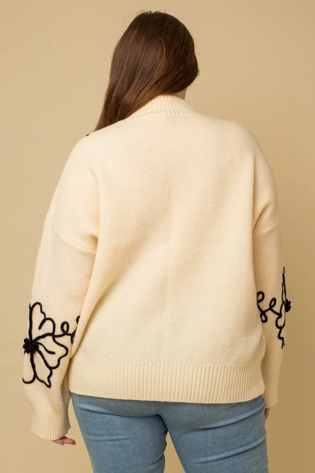 Feel Good Stuff Mock Neck Sweater