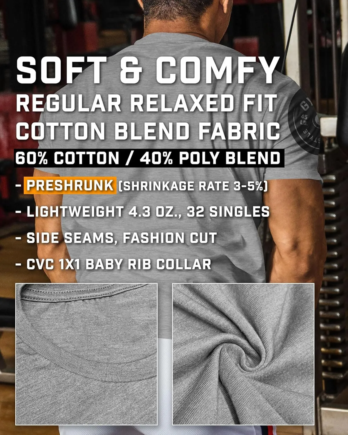 for Cardio Lift Weights Faster Workout T-Shirt for Men, Cool Gym Shirts