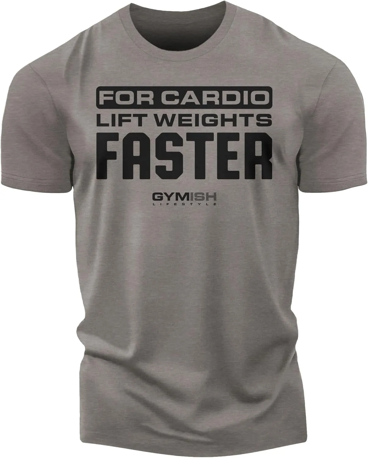 for Cardio Lift Weights Faster Workout T-Shirt for Men, Cool Gym Shirts