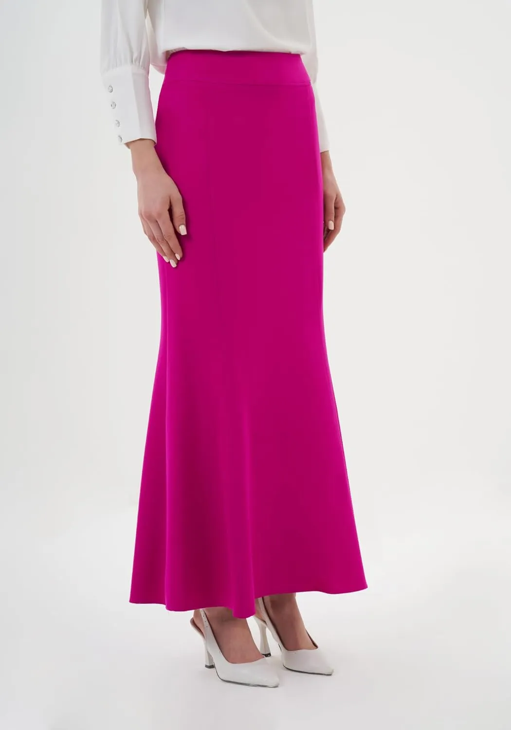 G-Line Maxi Skirts for Women, Mermaid Skirt, Fishtail Style Full Length Long Skirt, Flowy Skirt, Casual Long Skirts for Women