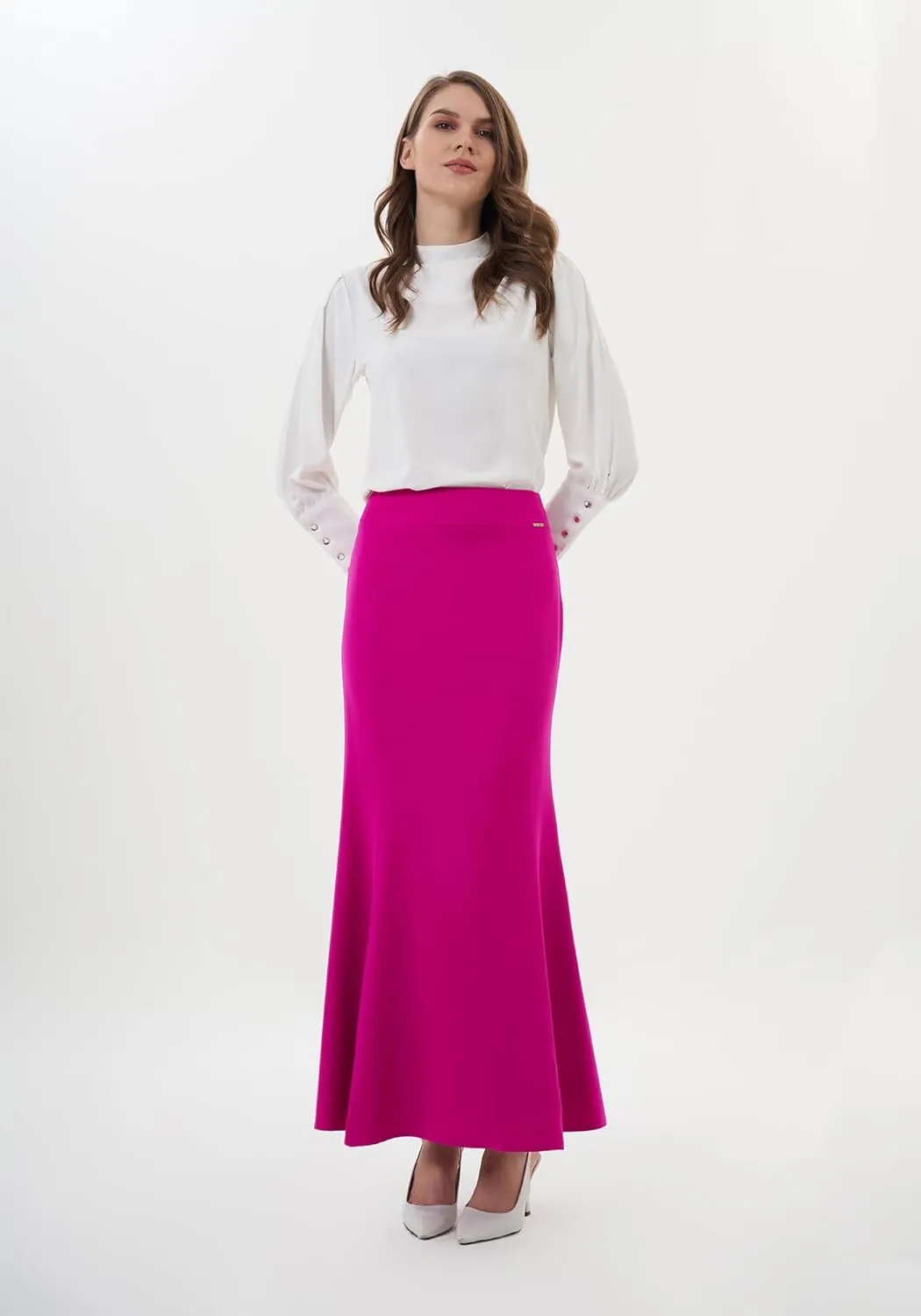 G-Line Maxi Skirts for Women, Mermaid Skirt, Fishtail Style Full Length Long Skirt, Flowy Skirt, Casual Long Skirts for Women