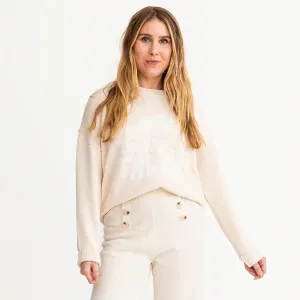 Gretchen Pullover - Love Is In The Air - Cream