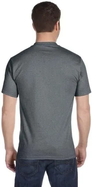 Hanes Men's Essential-T Cotton T-Shirt, Athletic Crimson_Discontinued