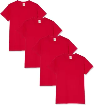 Hanes Men's Essential-T Cotton T-Shirt, Athletic Crimson_Discontinued