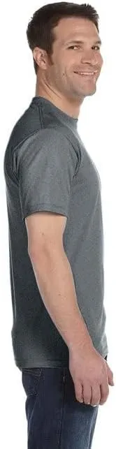 Hanes Men's Essential-T Cotton T-Shirt, Athletic Crimson_Discontinued
