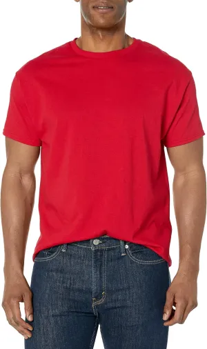 Hanes Men's Essential-T Cotton T-Shirt, Athletic Crimson_Discontinued