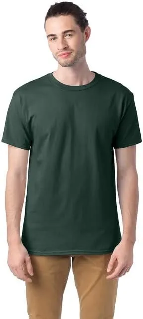 Hanes Men's Essential-T Cotton T-Shirt, Athletic Crimson_Discontinued