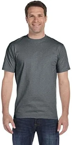 Hanes Men's Essential-T Cotton T-Shirt, Athletic Crimson_Discontinued