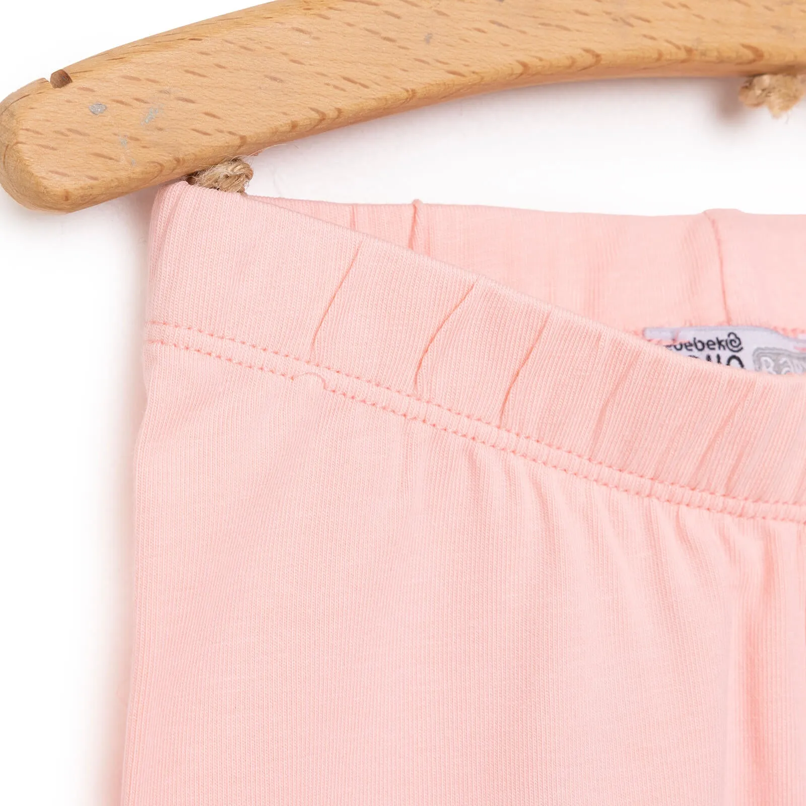 HelloBaby Basıc Leggings - Light Pink