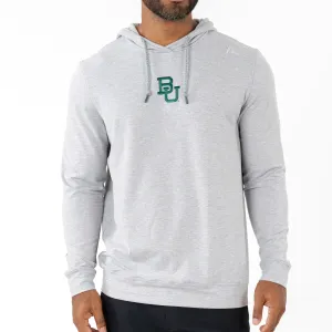 Hesi Collegiate Hoodie - Baylor | Heather - Stainless Steel/White - Baylor - 1