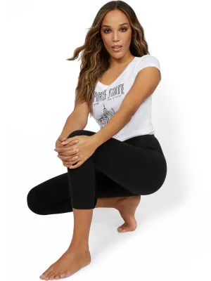 High-Waisted Yoga Capri Pant