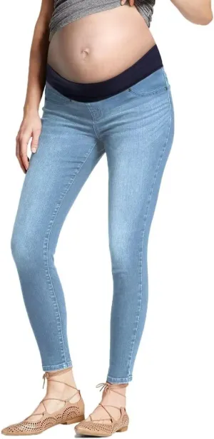 Hybrid & Company Ultimate Comfort Women's Maternity Slim Fit Stretch Jeans