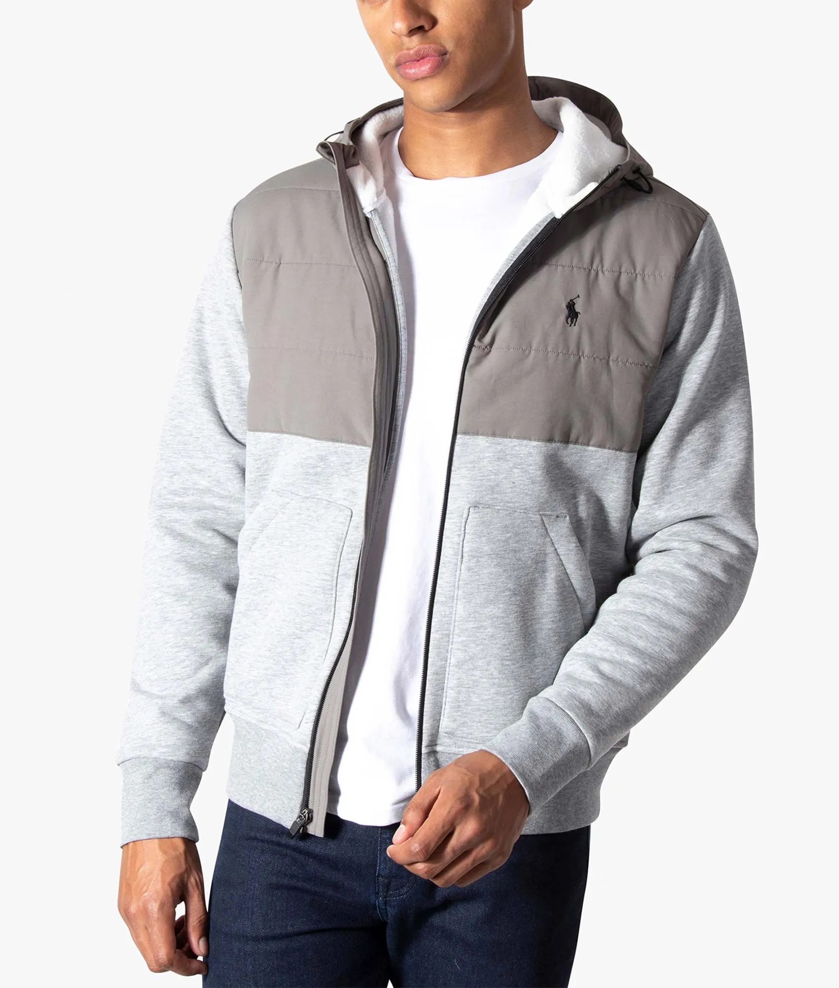 Hybrid Full Zip Hoodie