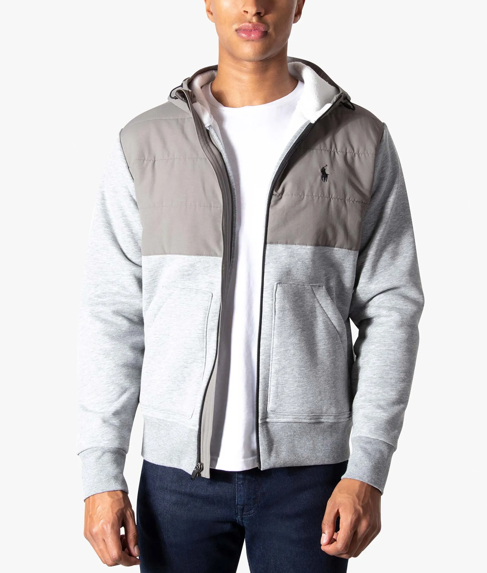 Hybrid Full Zip Hoodie
