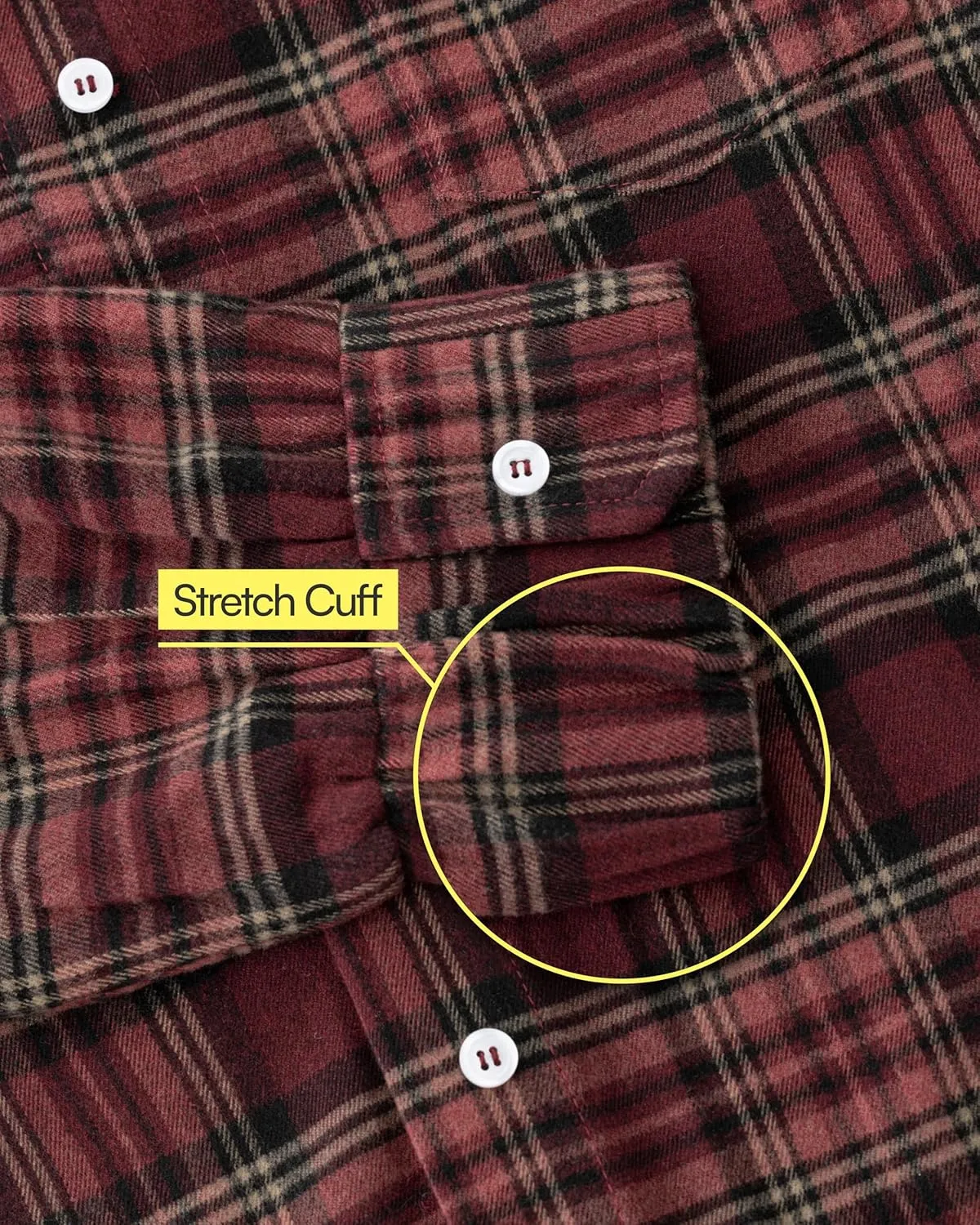 Joe & Bella Men's Magnetic Button Flannel Shirt - Adaptive Magnetic Shirts for Men