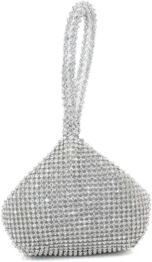 KESYOO Prom Night Essential: Full Rhinestones Evening Clutch Bag Women's Party Purse