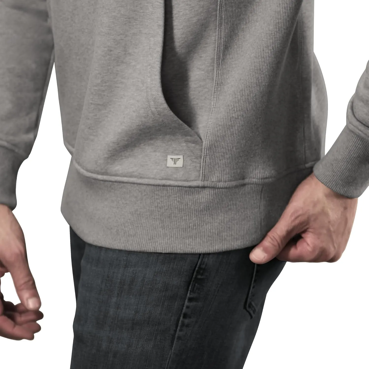 Lanky Llama (NEW) Atlas Hoodie Sweatshirt  Raglan Sleeve | For Tall Slim Men