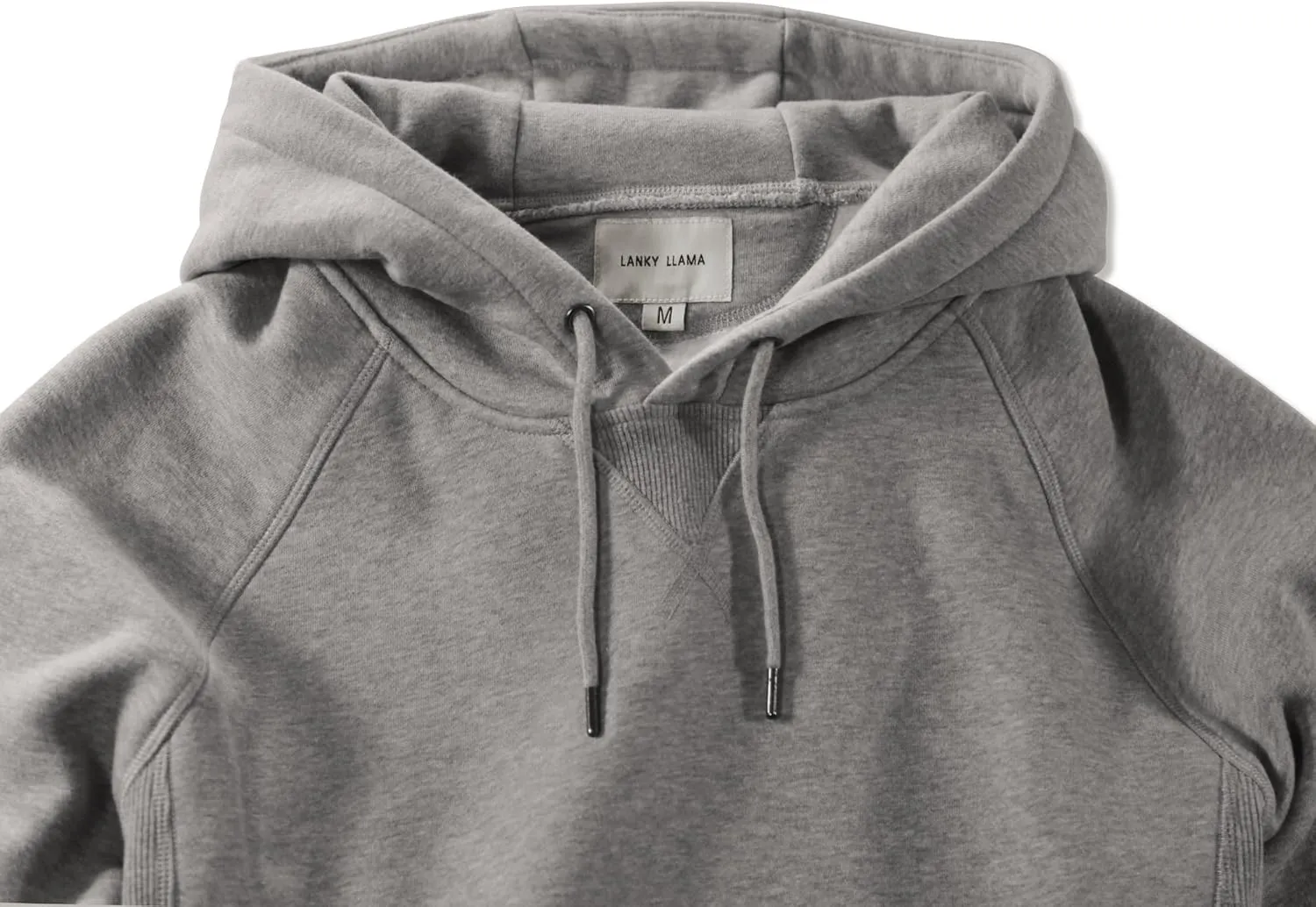 Lanky Llama (NEW) Atlas Hoodie Sweatshirt  Raglan Sleeve | For Tall Slim Men