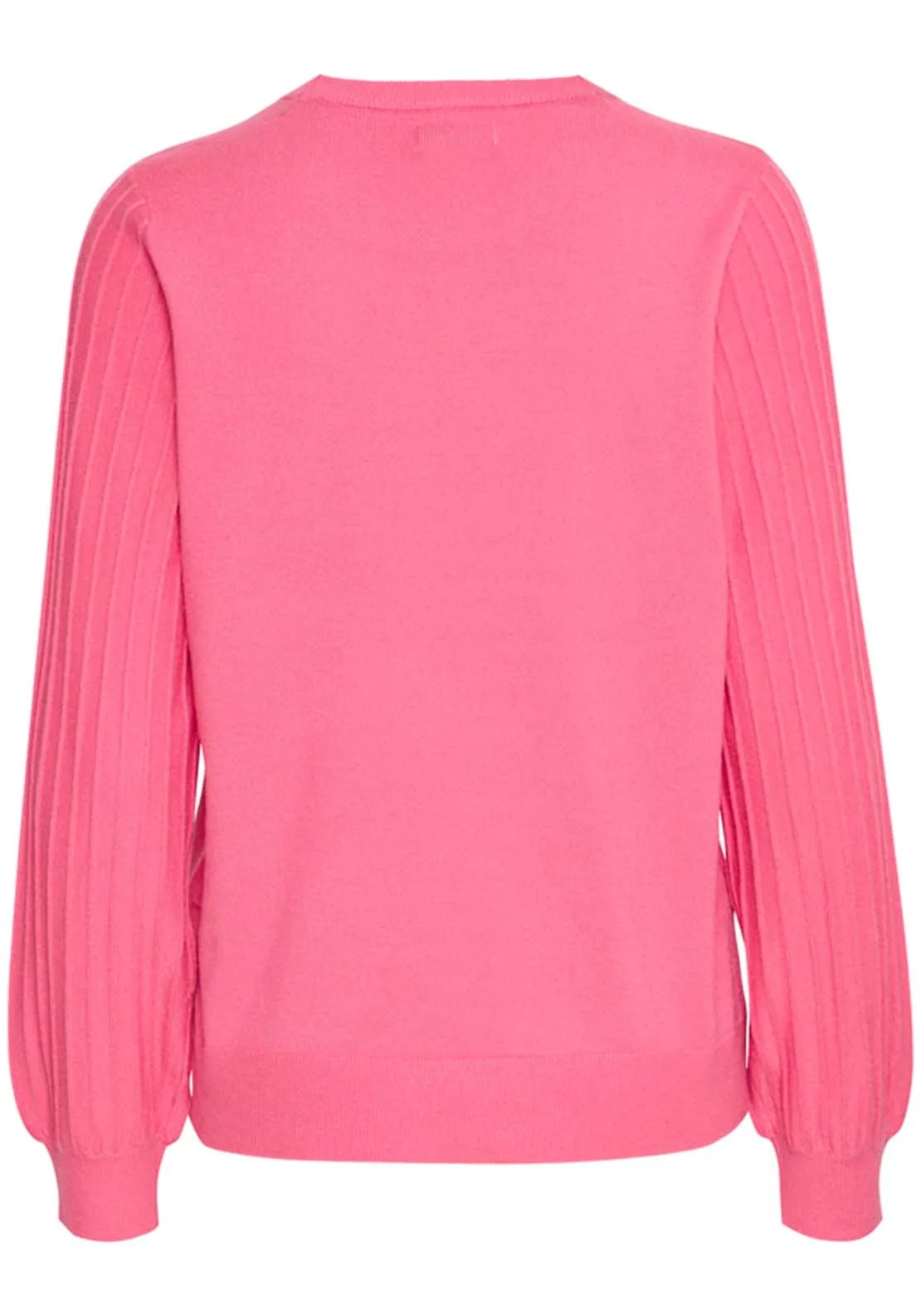 Long Sleeve Knit Pullover - Rapture Rose