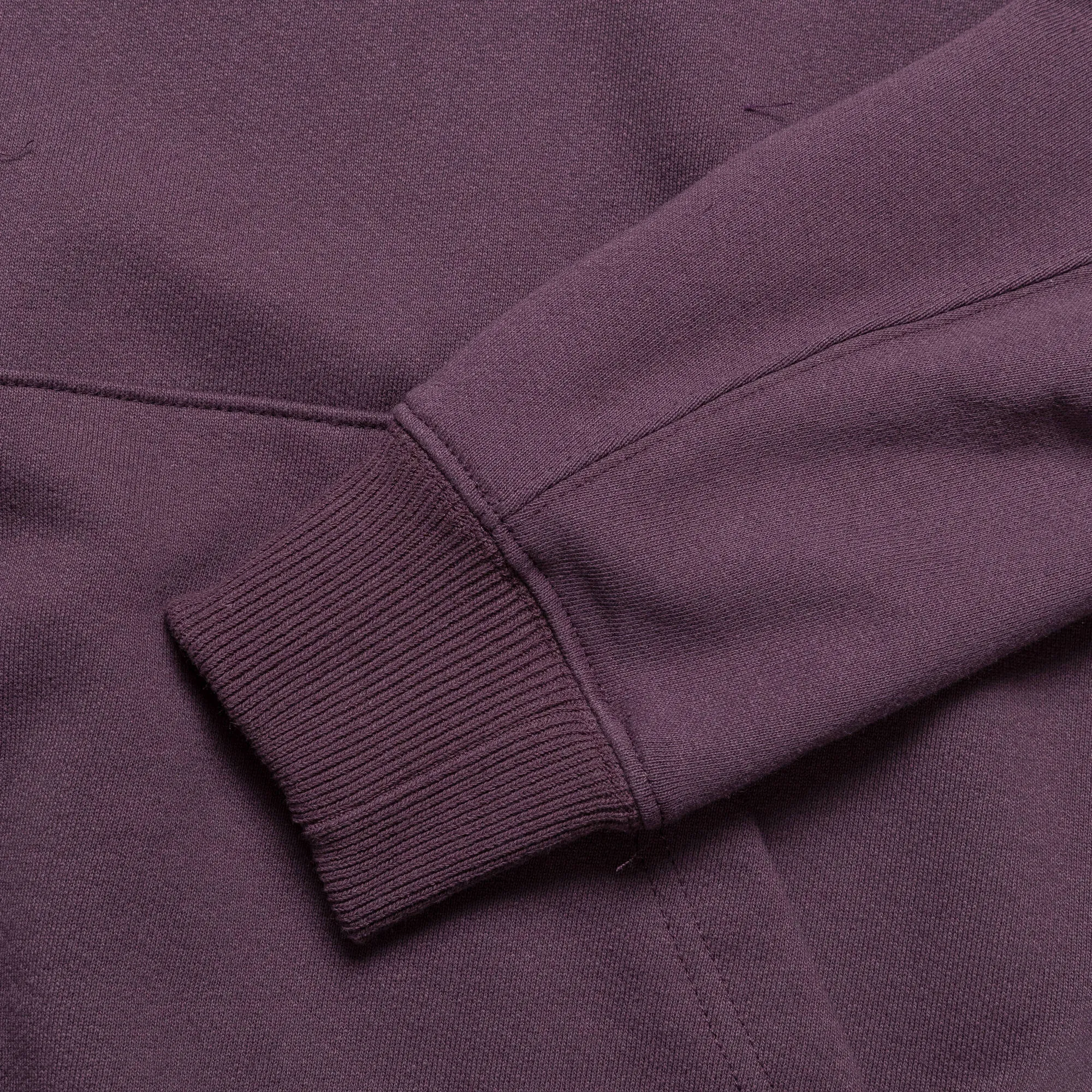 Made in USA Core Hoodie - Plum Brown