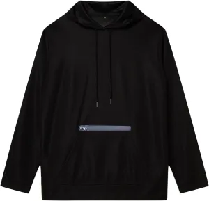 Mens Casual Long Sleeve Workout Loose Hoodies With Pocket 2024