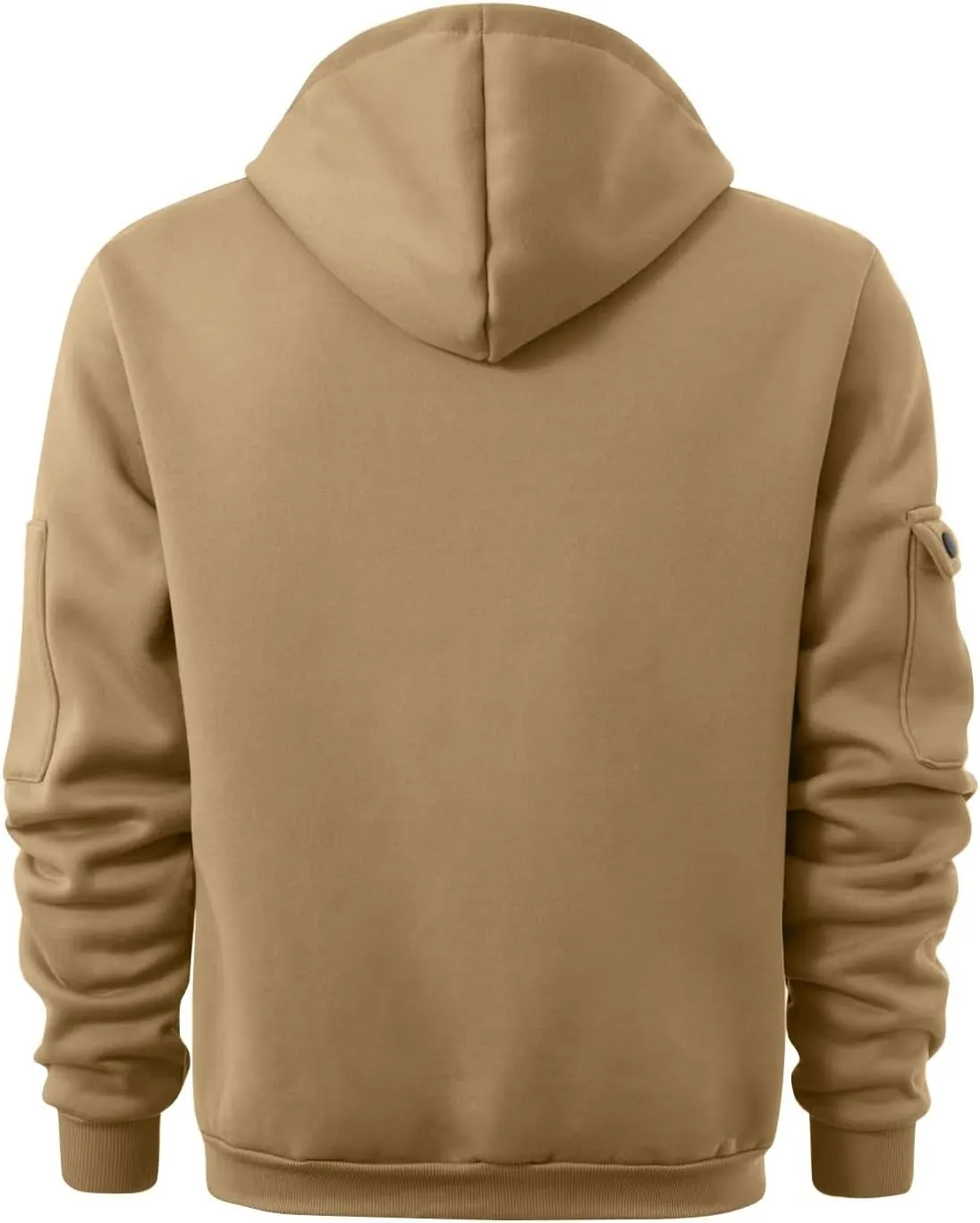 Mens Casual Long Sleeve Workout Loose Hoodies With Pocket 2024