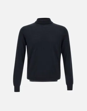 Men's Merino Wool Turtleneck Sweater